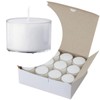 Kameyama Candlehouse Neo Clear Cups, 6 Hour Type, 24 Count