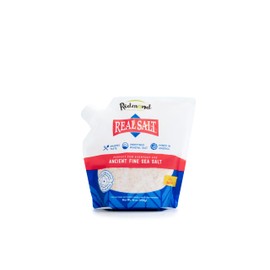 Redmond Real Salt - Ancient Fine Sea Salt, Unrefined Mineral Salt, 16 Ounce Pouch (1 Pack)