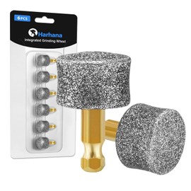 Dog Nail Grinder Wheels Heads Bits, Diamond Grinding Heads Compatible for Casfuy, LOPSIC, YABIFE, Primens, LuckyTail, boomki, Petsaunter and IREDOON -(Premium 6 Packs)