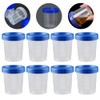 Mipcase Specimen Cups With Lids - 25pcs 120ml Urine Cups