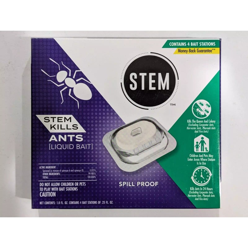 STEM Lot of 6 STEM Ant Killer Liquid Bait 4-Pack.