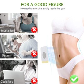 Body Care Patches for Body Shaping with 120 Pieces Natural Ingredients for Abdomen and Body Use for Men and Women 120 Pieces (Pack of 1)