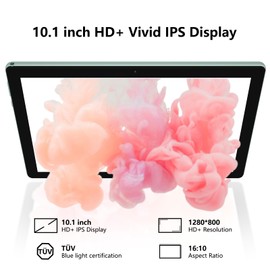 DOOGEE U10 Android 14 Tablet, 9GB RAM+128GB ROM Tablet 10.1" Display, 5060mAh Battery, Widevine L1 | 8MP+5MP | Bluetooth 5.0 | WiFi-6 | OTG, Gray