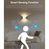 LOLEDS Battery Operated Wall Sconce, 5500mAh - 4 Pack Motion