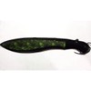 23" Overall Green Zombie Killer Design Machete with Nylon Case