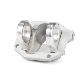 Aluminum Front Rear Diff Cover Bearing Retainers Third Member Set for Vanquish F10 Portal/Straight Axle H10 Optic Upgrade (Front Diff Cover SR)