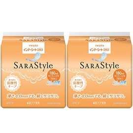 Napier SARAStyle Inner Sheet 180, 10 Sheets x 2 Packs (Bulk Purchase)
