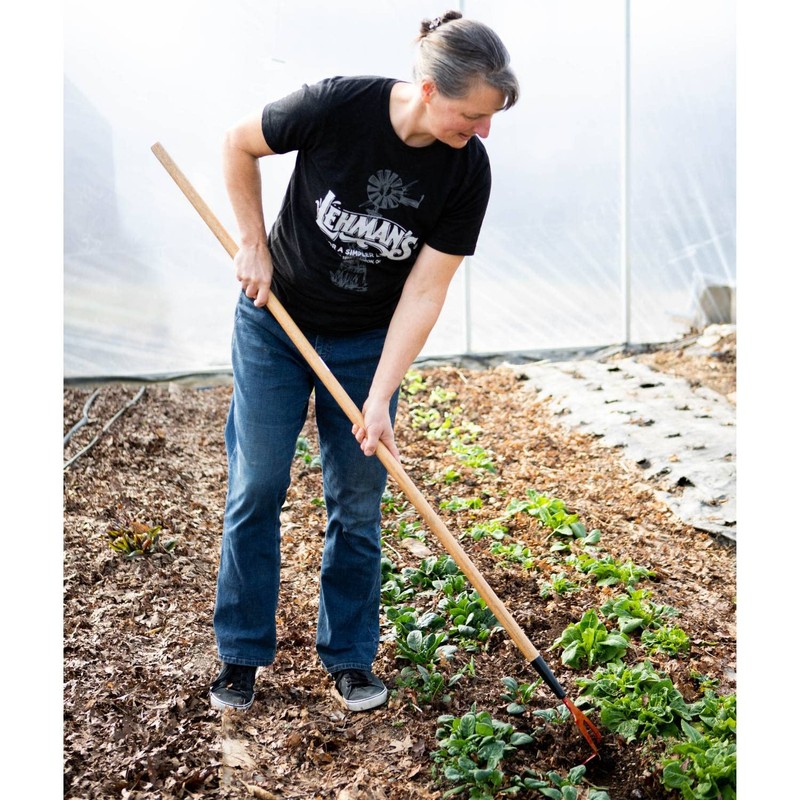 Lehman's Precision Garden Hoe, Amish Made Dutch, Push-Pull and Traditional