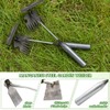 Weed Puller Tool, 2Pcs Dual Purpose Uprooting Weed Remover Tool,