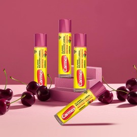 Carmex, Duopack Bálsamo Labial Classic en Barra Cereza + Classic en Tubo, para Labios secos y Agrietados, Protege y Suaviza, 2 pz