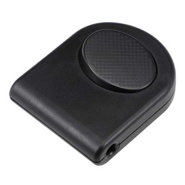 uxcell Inline Foot Pedal Push Lamp Switch, Step-on-button Lighting Foot Control ON/Off Footswitch Black