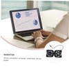 OSALADI Portable Foldable Laptop Cooler Dual USB Fans Height Computer