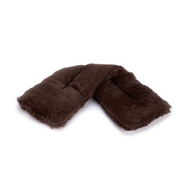 Warmies Cozy Body Faux Fur Lavender Scented Microwavable Neck Wrap (Brown)