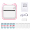 Mini Pocket Photo Printer Portable Thermal Printing Machine 203dpi Wireless