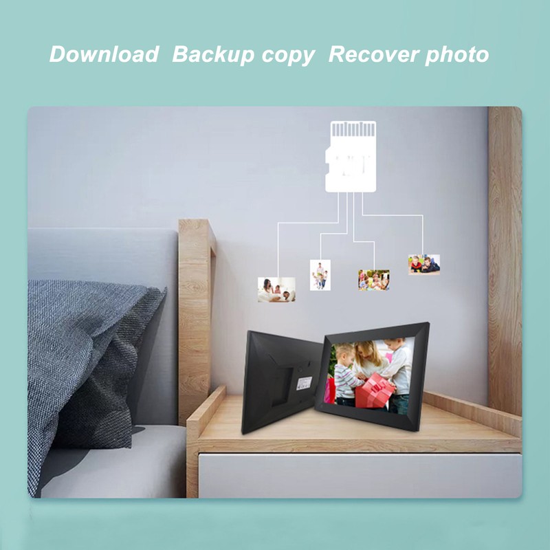 WiFi Digital Picture Frame High Definition Share Photos Touch Screen