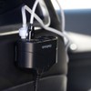 Owltech Double Cigar Socket Distributor, Two USB Ports, 12 V