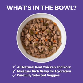 KOHA Memphis BBQ Stew for Dogs with Chicken and Pork, High Protein Wet Dog Food, 12.7oz Cans (Case of 12)