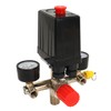 Air Compressor Pressure Switch Dual Regulator Automatic Pressure Control Valve