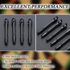 Yetaha Aluminum Dart Shafts, 2 Sets(6) Black Dart Stems, Medium
