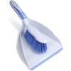 Spontex Dustpan & Brush Set, Large Capacity Dustpan, Durable Bristles