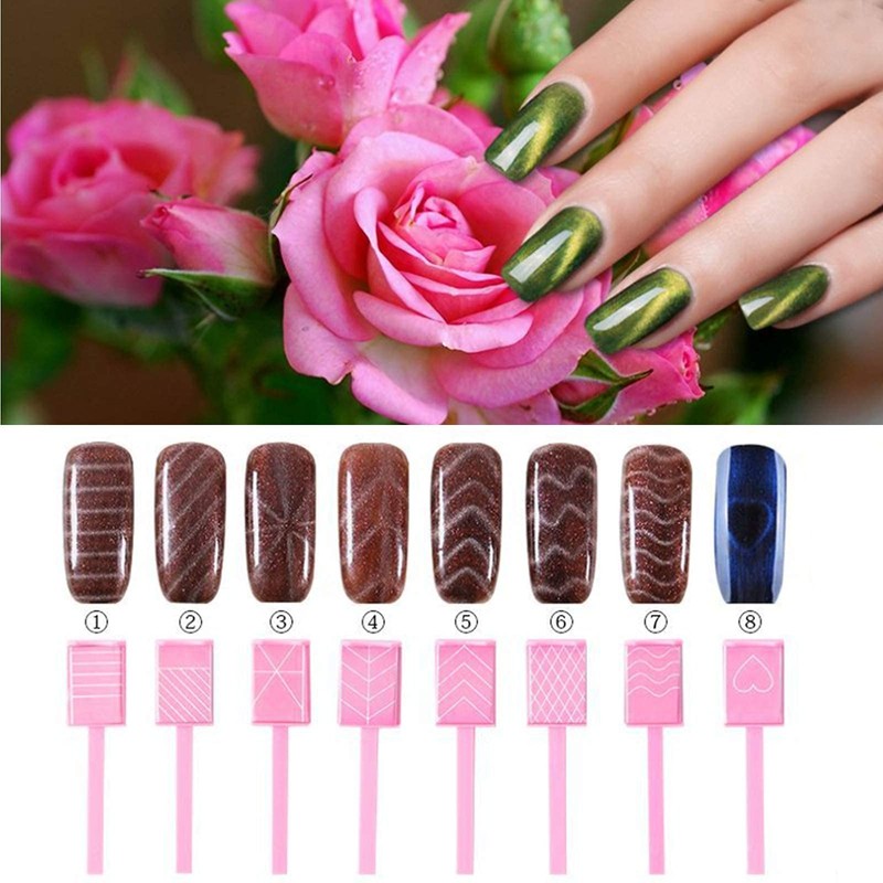 Magnet Nail Art Polish Tool Set, Cat Eye Gel Polish