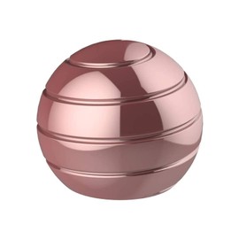 Apqdw Kinetic Desk Toys 2.17'', Sensory Fidget Toys for Kids with Autism, Desk Fidget for Adults for Office, Metal Fidget for Adults Teens (55MM, Rose Gold)