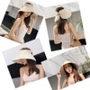 MK MATT KEELY Large Beach Straw Sun Hats Women Foldable