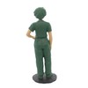 Professional Female Nurse in Scrubs Figurine, 8.5" Tall