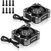 ARRAROWN 2 Pack 35mm RC Motor Cooling Fan 21000RPM 8.4V