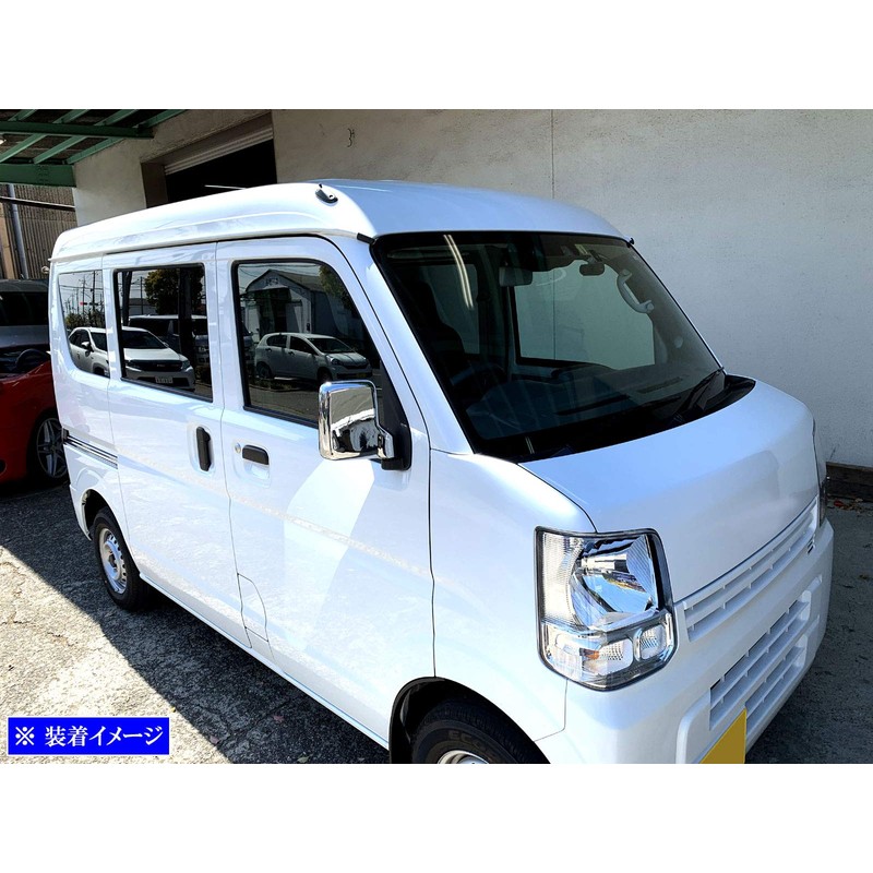 BRIGHTZ エブリイバン DA17V メッキドアミラーカバー Gタイプ 【 MIR-SID-066 】 DA17 DA