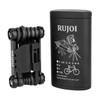 RUJOI 14-in-1 Bicycle Multifunction Tyre Repair Kit Bicycle Tool with