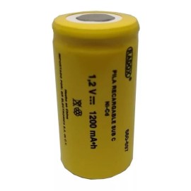 Radox Pila Recargable Sub C Ni-cd 1200mah 1.2v