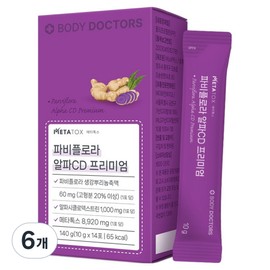 Body Doctors Fabiflora Alpha CD Premium, 14 servings, 6 pcs / 바디닥터스 파비플로라 알파CD 프리미엄, 14회분, 6개
