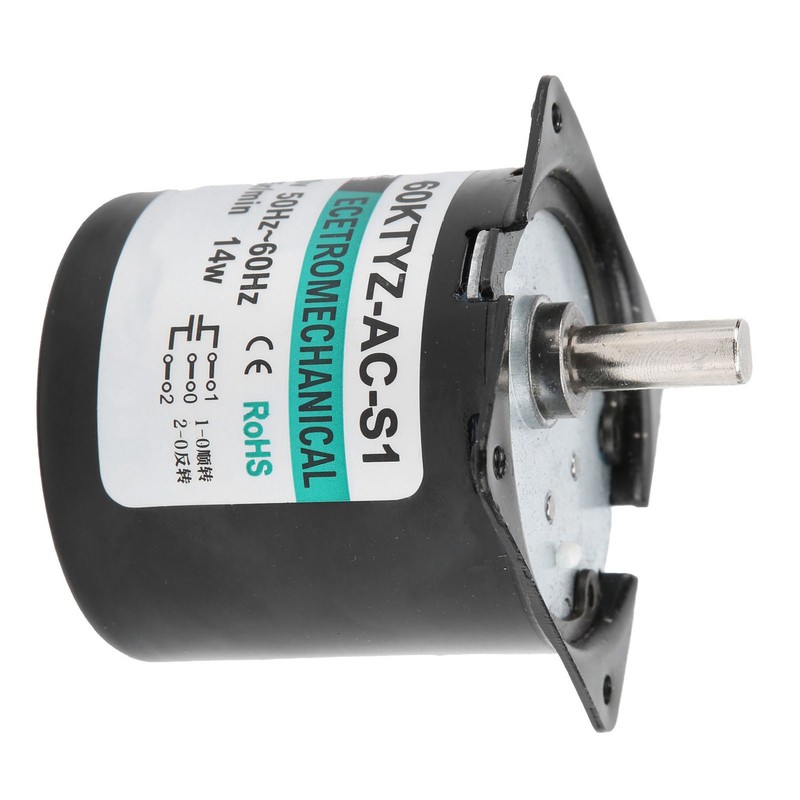 Mini Motor AC Synchronous Metal Gear Slow Speed Permanent Magnet
