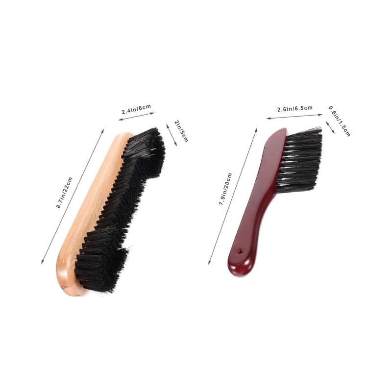 Abaodam 2Pcs Billiard Table Brush Pool Table Cleaning Tool for