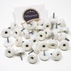 Adsamm® / 16 x felt glides with screw / white