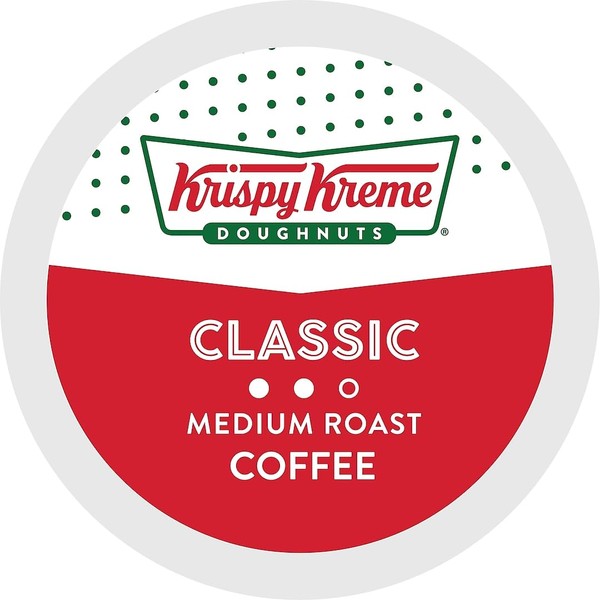 Krispy Kreme Doughnuts tazas de café tostado clásicas medianas K, 48 unidades