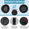 2 Pack Mini LCD Digital Hygrometer Thermometer Compact Humidity Thermometer