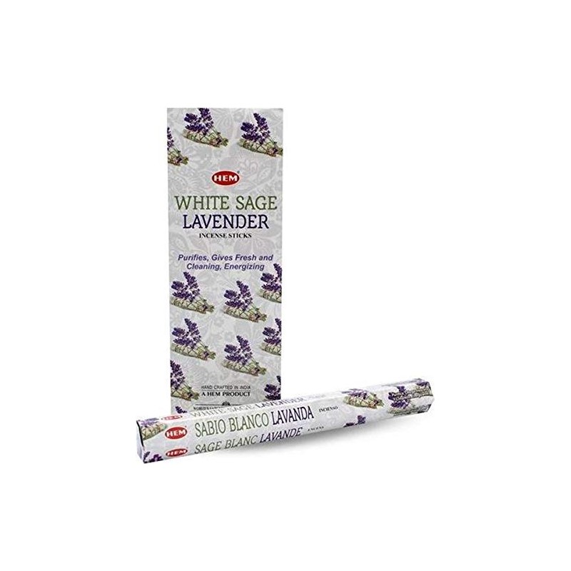 Incense Stick Bulk White Sage Lavender 120 Sticks - 6