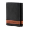 Fossil Men's Quinn Leather Trifold Wallet 8.5cm L x 2cm