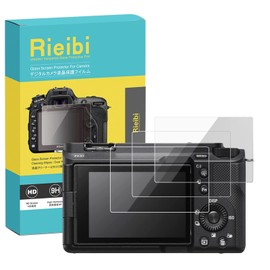 (3 Packs) Rieibi Screen Protector for Sony a7C II / a6700 / ZV-E1 Camera, Tempered Glass Film for Sony alpha 7C II / alpha 6700 / ZV-E1 screen protector,0.25mm 9H Hardness, Anti-Fingerprint Anti-Scratch