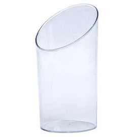 2 oz Mini Clear Plastic Cylinder – Disposable, Small Transparent Dessert Cup for Appetizers, Jelly, Mousse, Shot Glass, Tasting Party Supplies, Disposable and Elegant Tableware for Events (36)