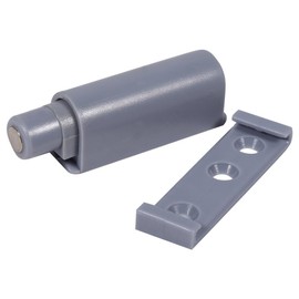 10 unidades por paquete de sistemas de amortiguador de puerta abierta para bisagras de cajón de gabinete, cierre magnético (S)