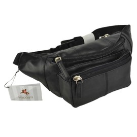 Visconti Leather Bum Bag Fanny Pack