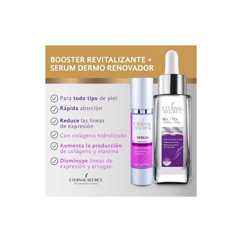 Eternal Secret |kit Colágeno 5 Productos De Skincare