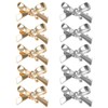 10 Pieces Of Bow Hair Clips, Mini Bow Hair Clips,