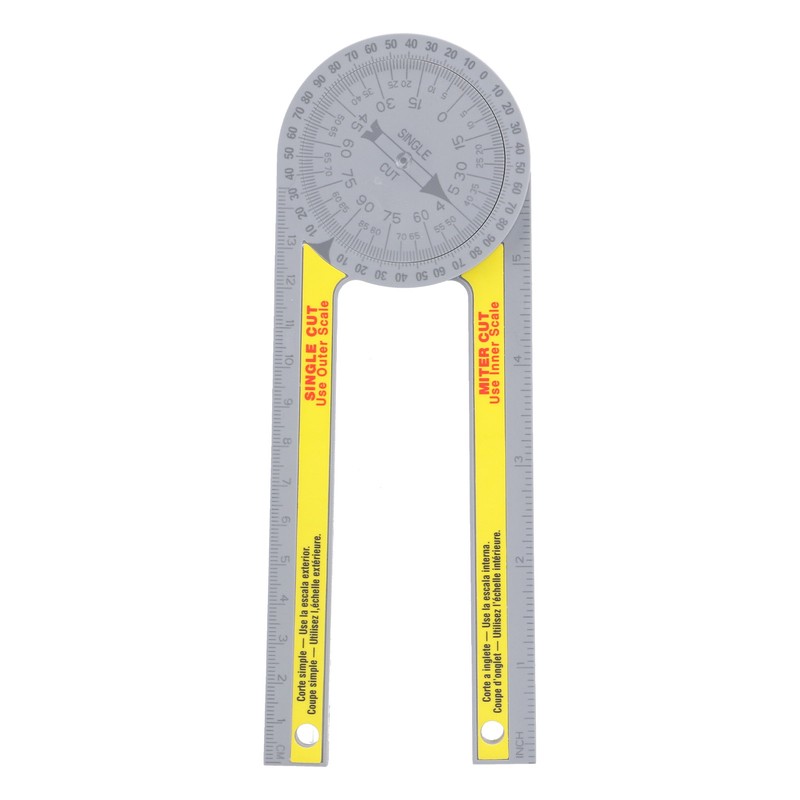 Miter Saw Protractor 360 Degree Angle Finder Gauge Cutting Guide