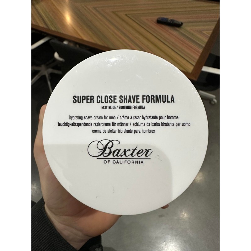 Baxter of California Formula for super smooth shave