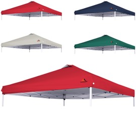 SCOCANOPY Replacement Top with Air Vent for 12x12 Canopy Frame, Canopy Cover ONLY, (Red)