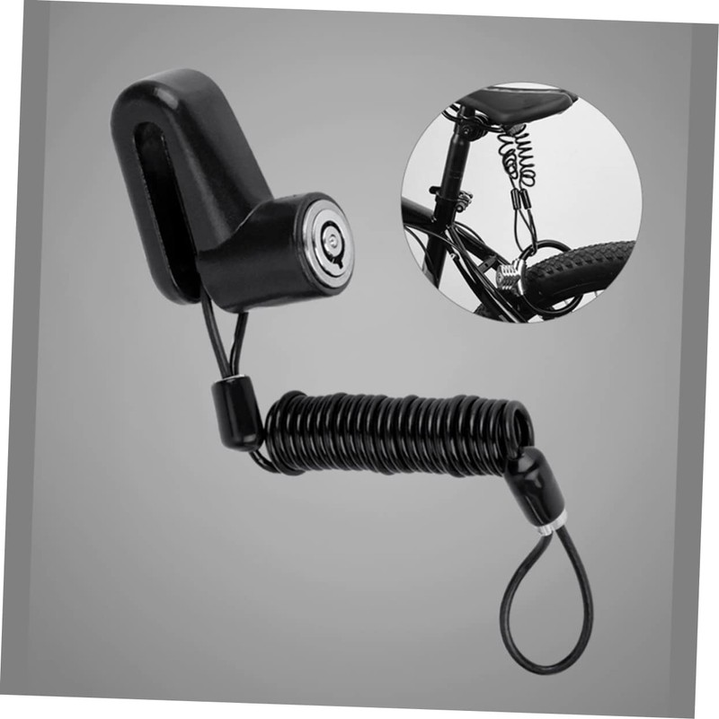 Tofficu 4Pcs Reminder Lock Wire for Motorcycles Bicycles Durable Theft